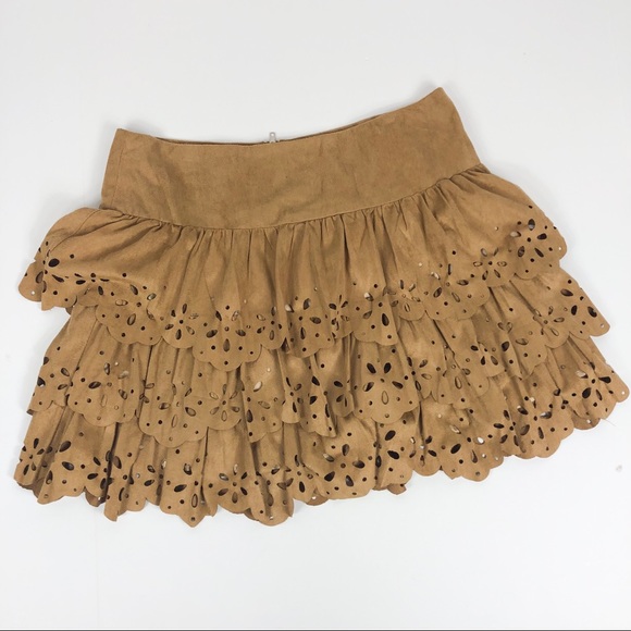 ModCloth | Ryu Suede Mini Skirt - Picture 1 of 5
